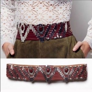 Free People leather Maria Southwest Belt